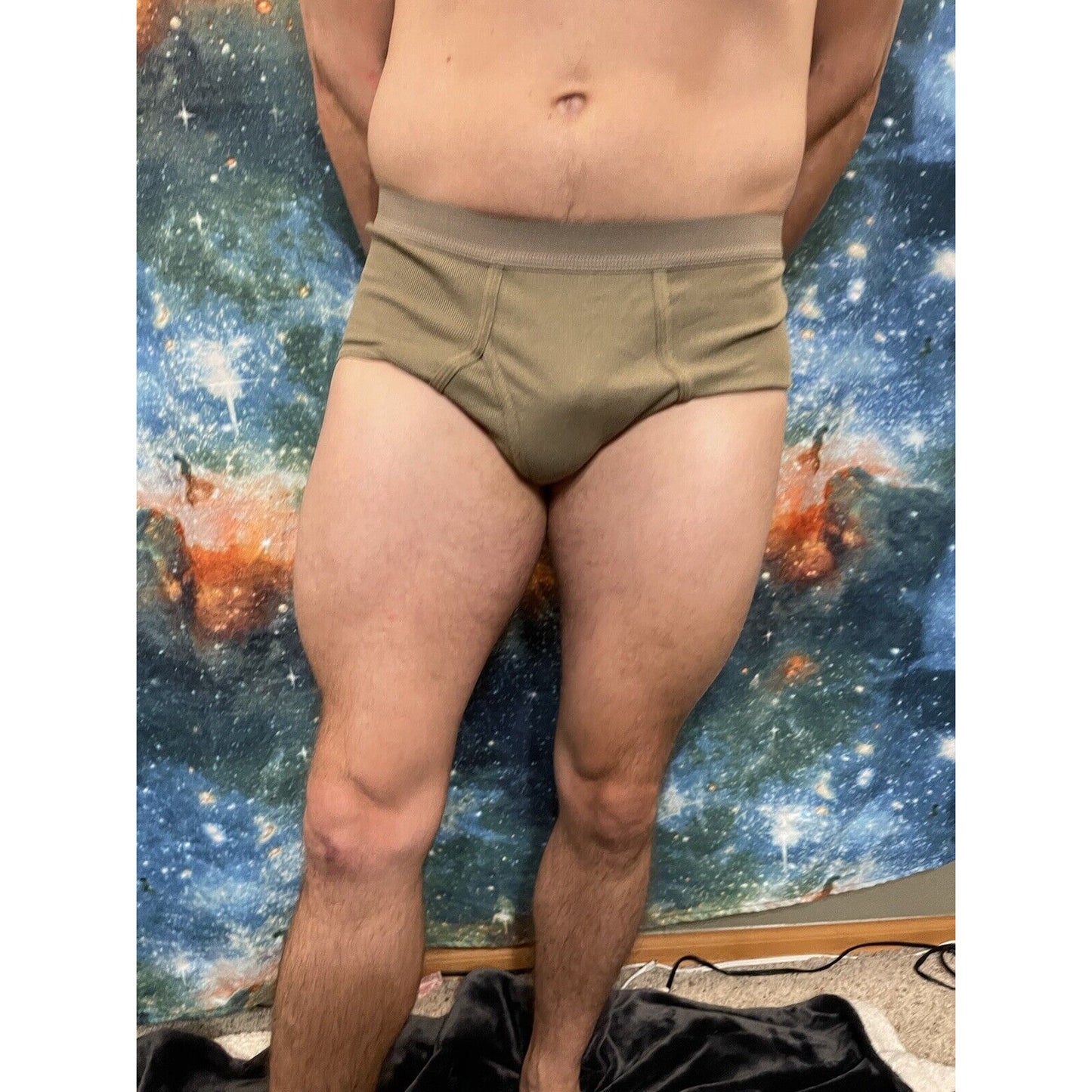 Men’s Soffe Military Briefs Tan Size 32