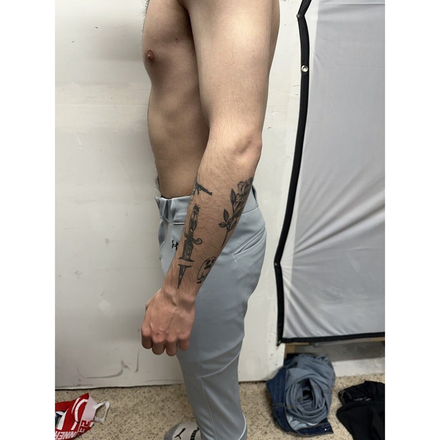 Men’s Small Gray Softball Heatgear Baseball Pants under armour