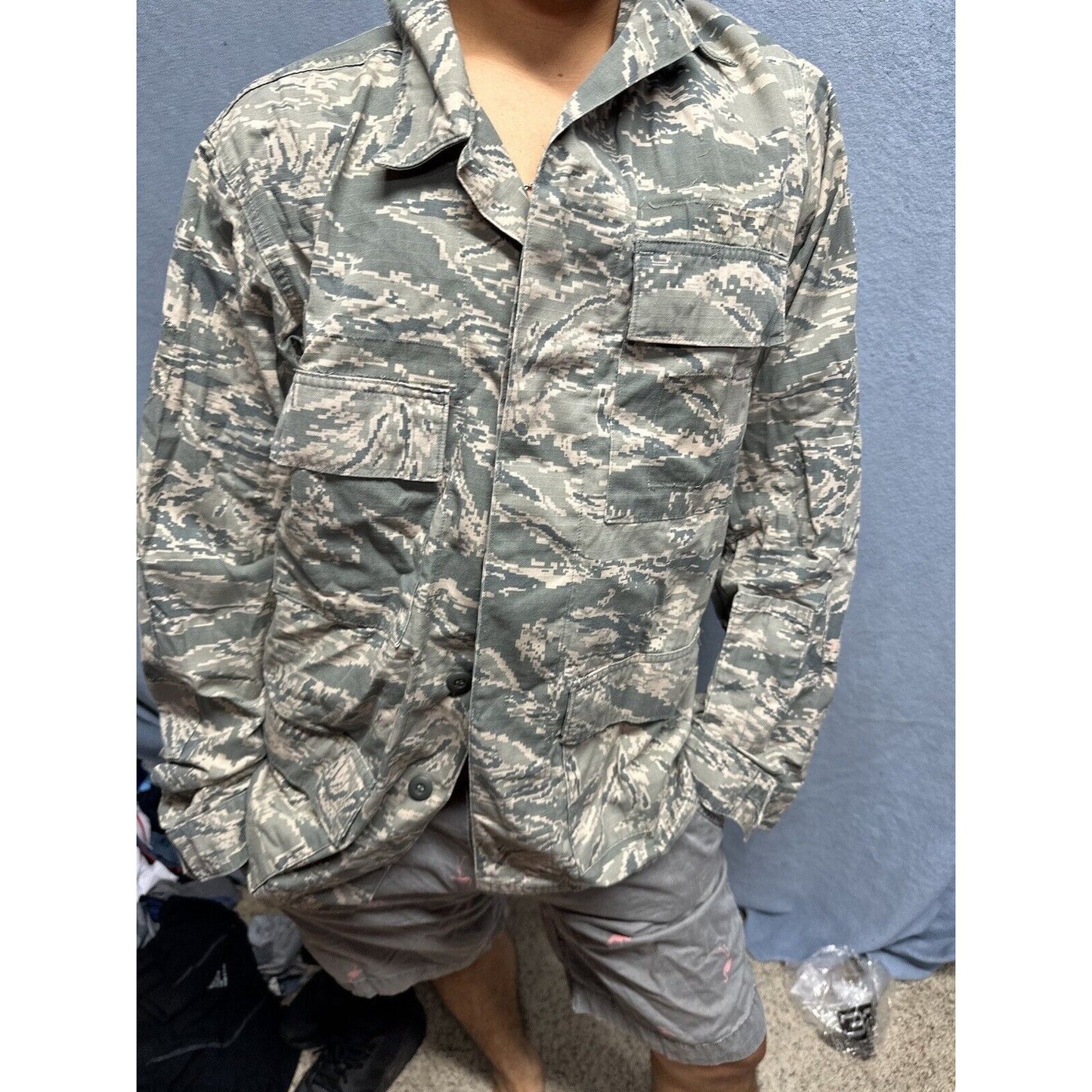 Men’s 40L Abu Airman Battle Uniform Top Blouse Civil Air Patrol USAF