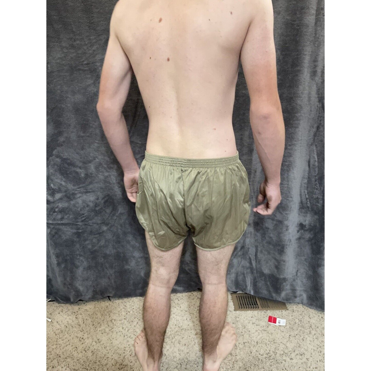 men's soffe ranger panties tan athletic Silkies shorts Large