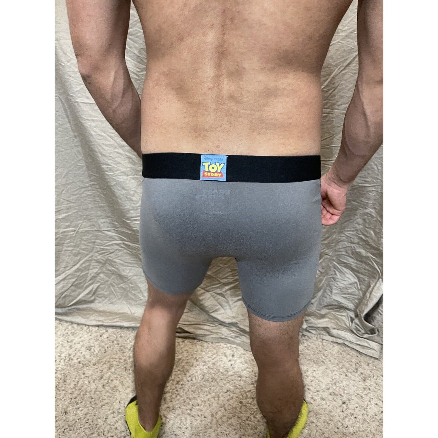 Men's XL crazy boxer gray toy story boxer brief