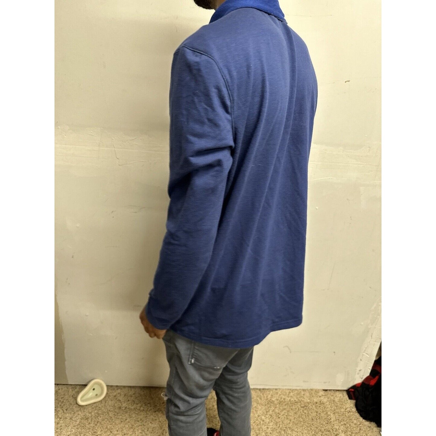 Men’s Swiss Tech Blue Medium 1/4 Zip Pullover Jacket
