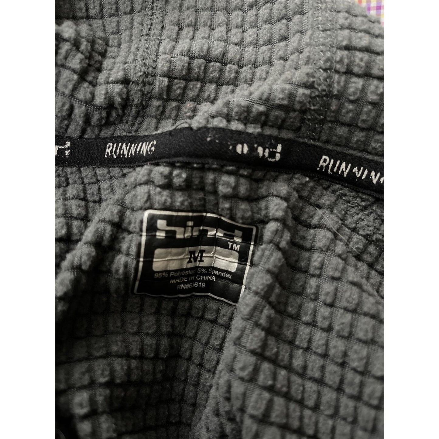 Men’s Gray Medium Hind Running Jacket / Hoodie 5% Spandex