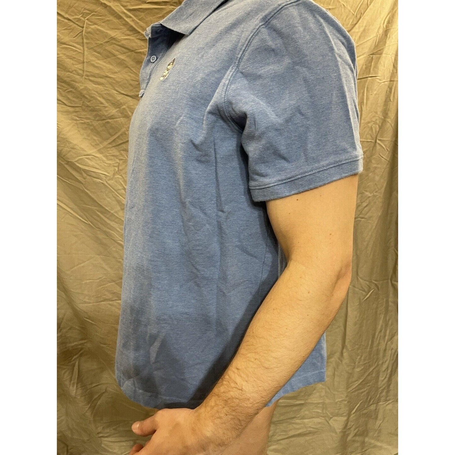 Men's light blue disney parks mickey mouse relaxed fit XXL polo shirt