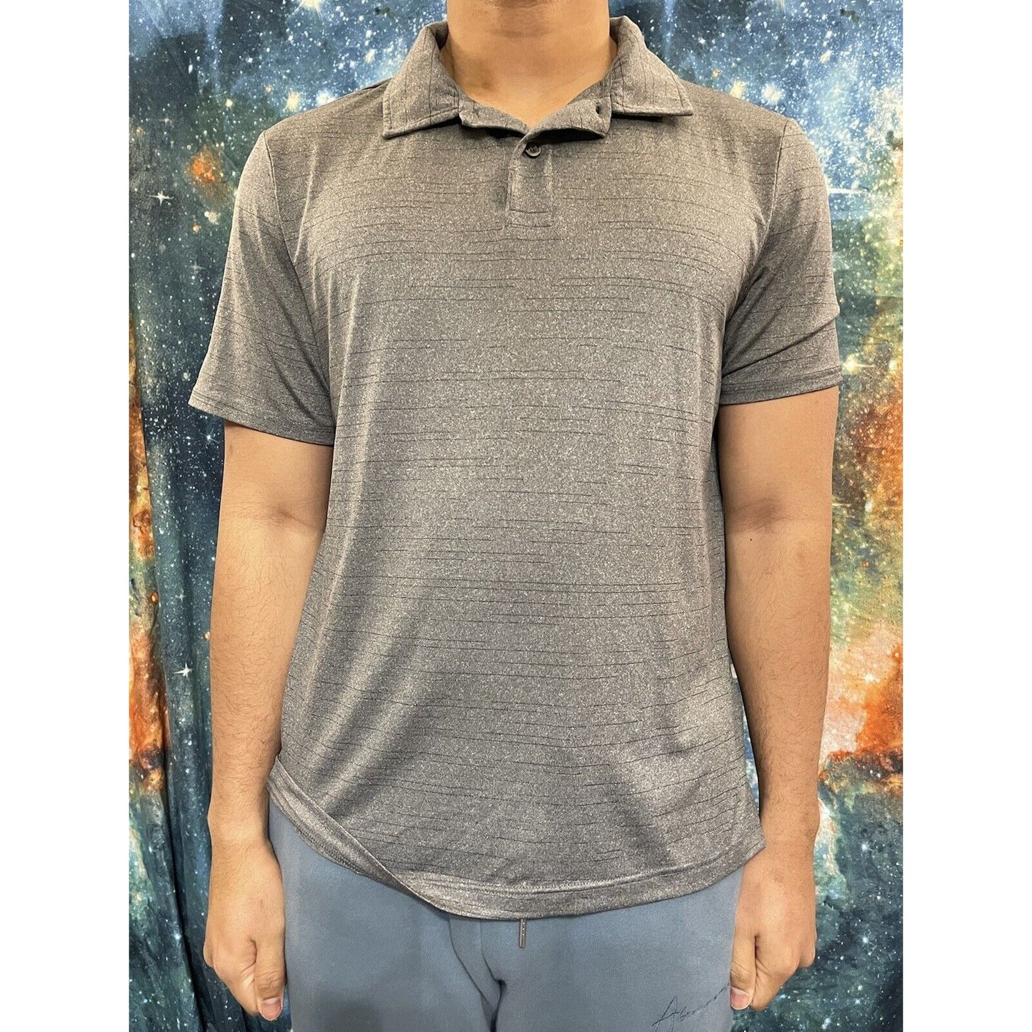 Men's 32 Degrees Cool Performance Striped Polo Size Large Pick Color