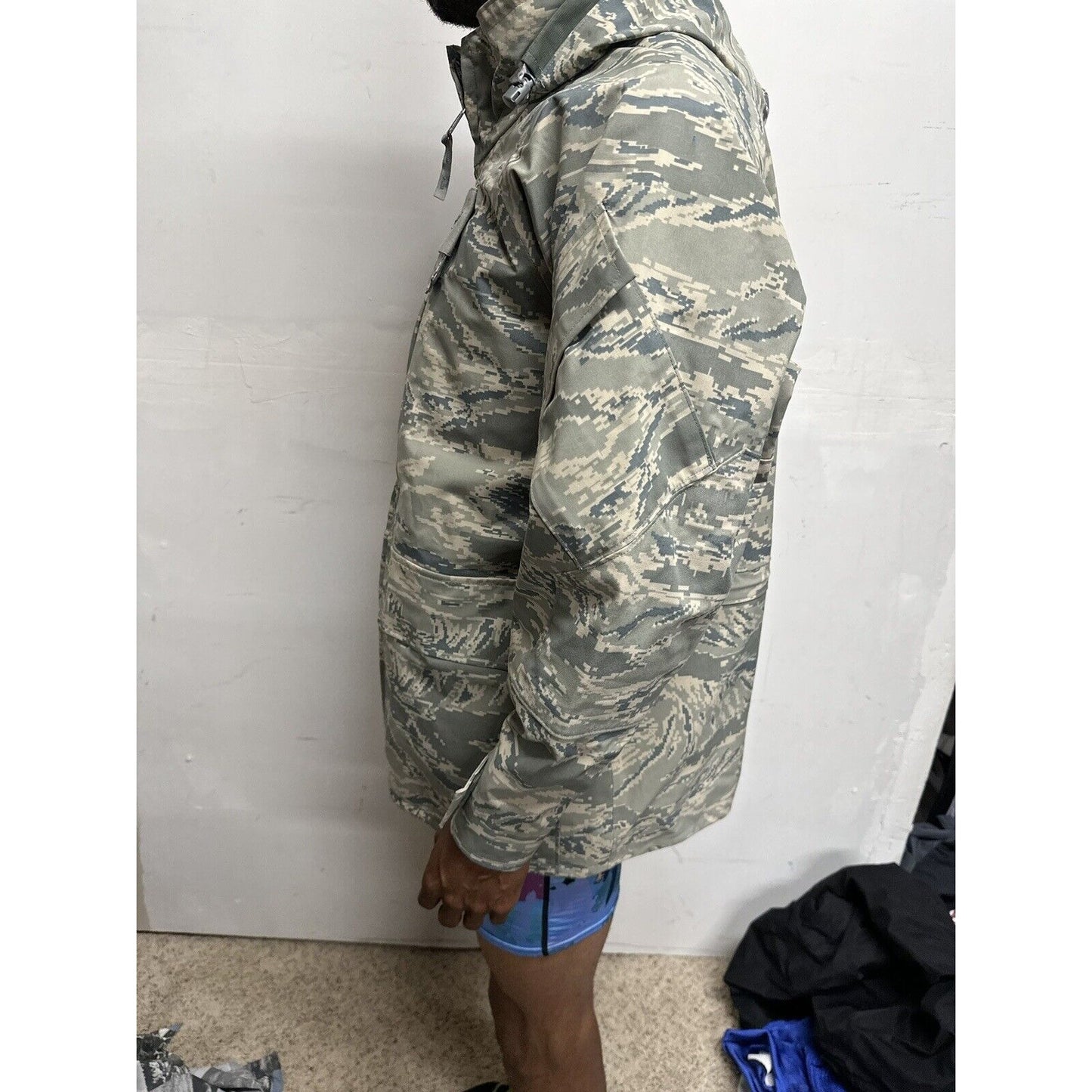 Men’s Small Short Abu Airman Battle Uniform Gore-Tex Jacket Parka Civil Air Patrol