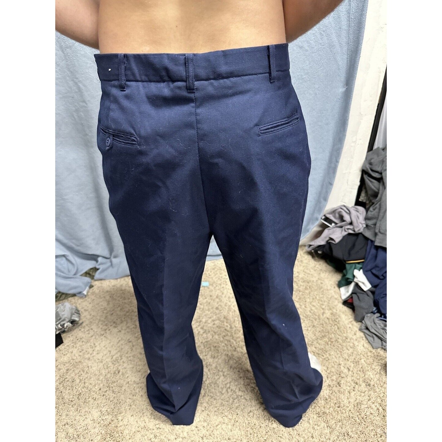 Men’s USAF USSF Trousers Uniform Blues Pants 38L