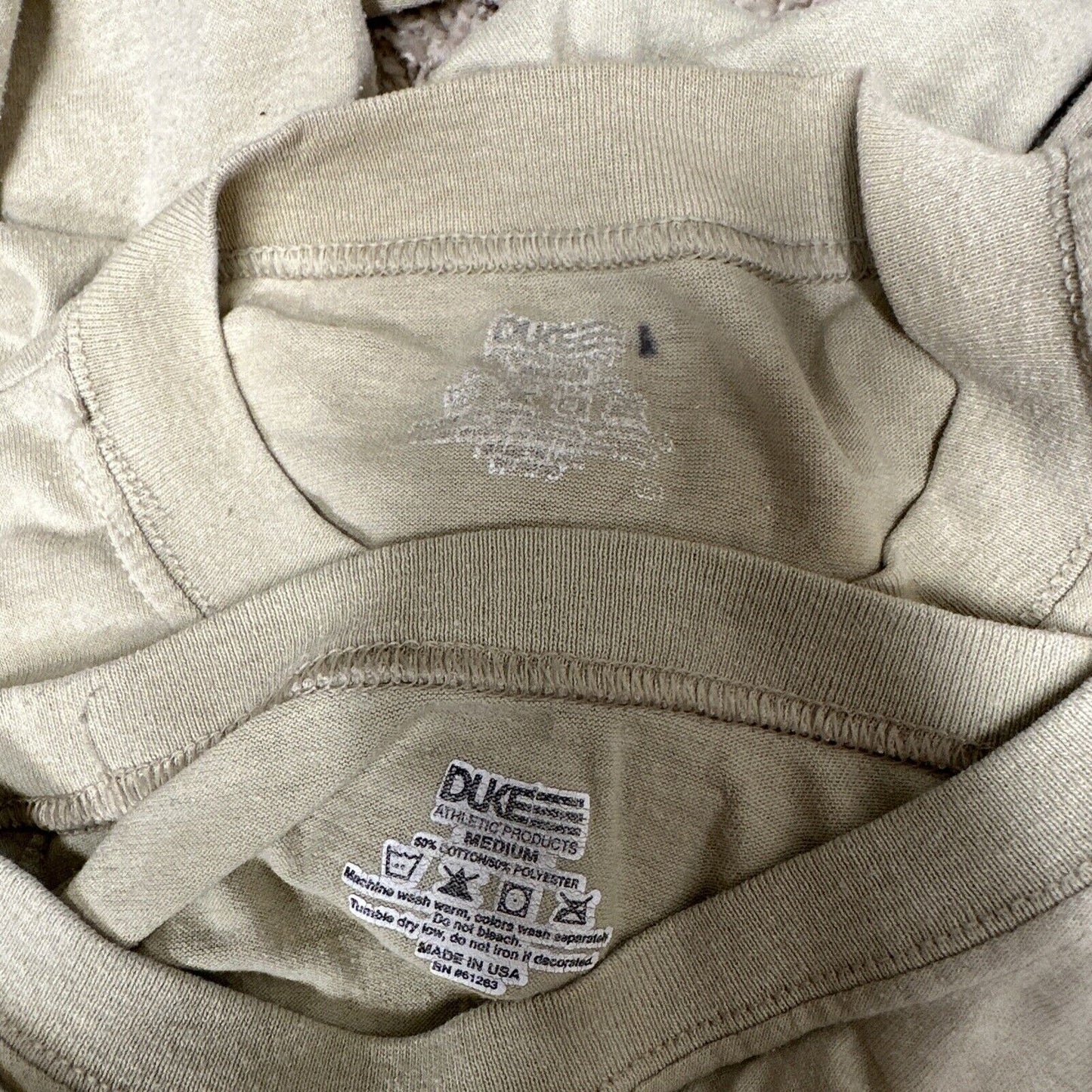 Men’s Duke Athletic Products Long Sleeve Desert Sand Civil Air Patrol USAF Shirt