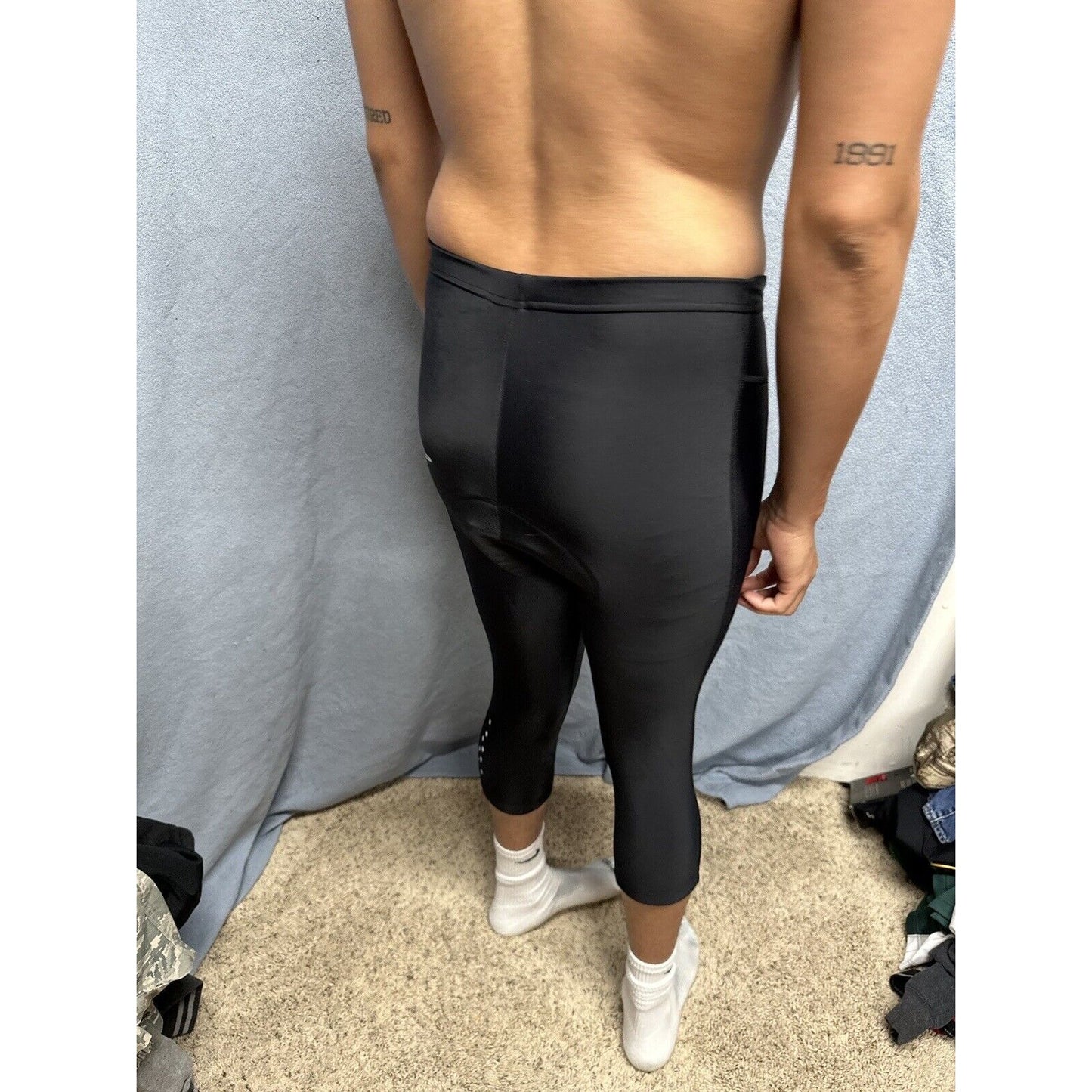 Men’s Black Briko Bicycle Pants Medium