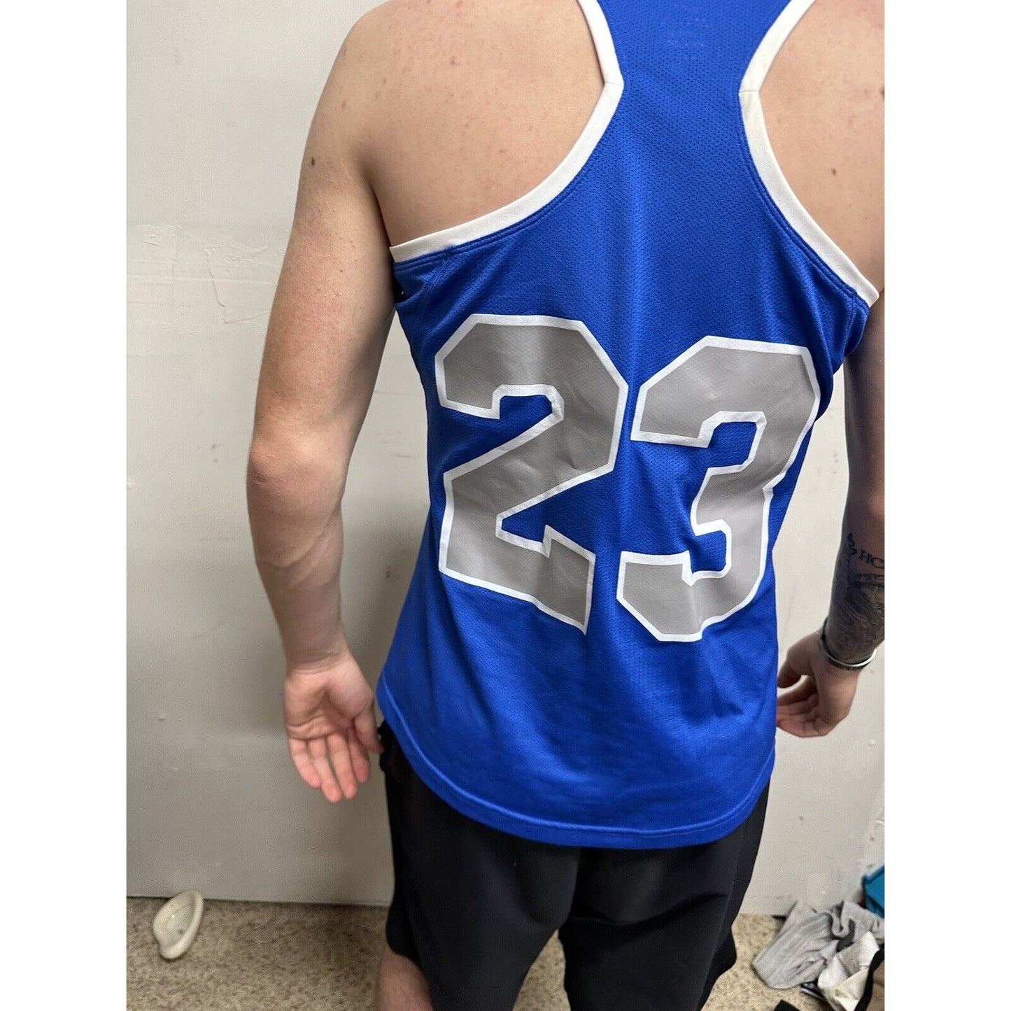 Men’s Large Nike Dri-fit USAFA Air Force Academy Jersey Tank Top Athletic