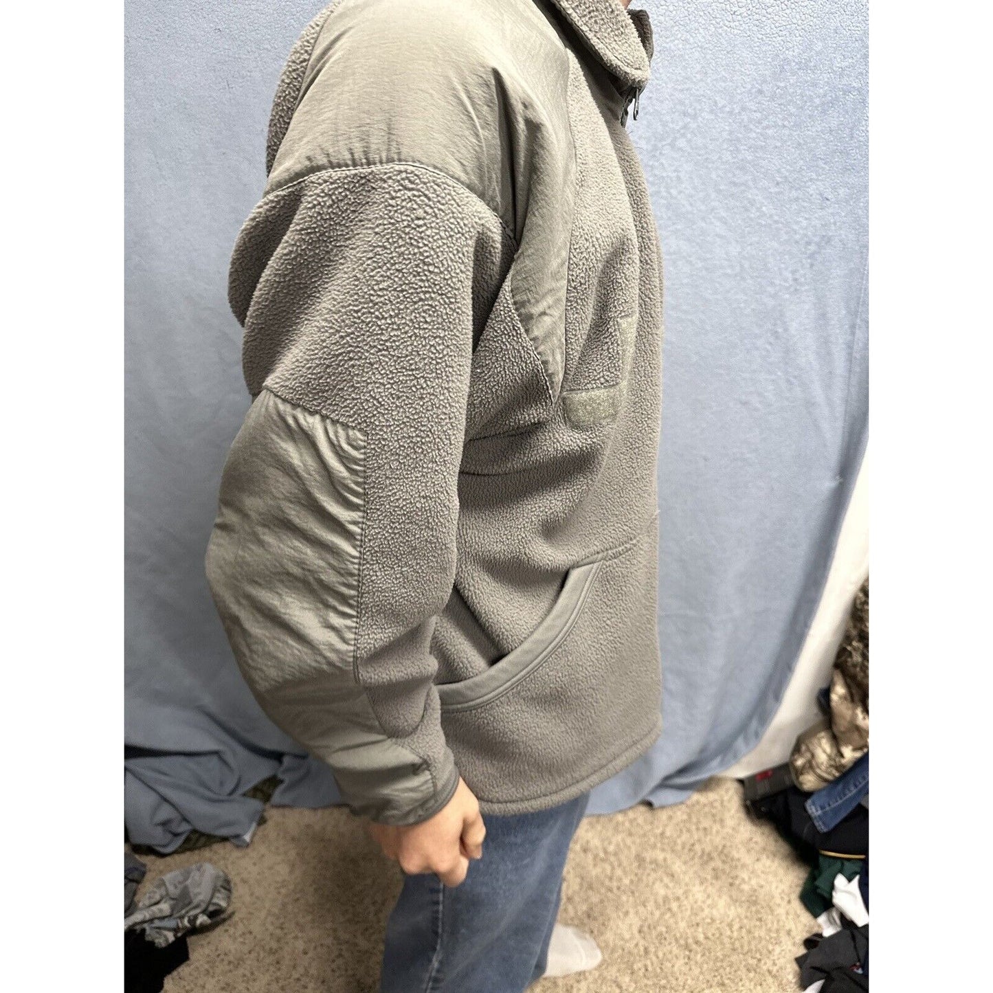 Men’s Large Sage Green Civil Air Patrol Polyester Uniform USAF Jacket