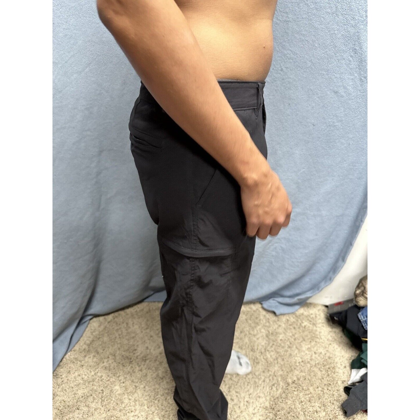 Men’s Union Bay 38x34 Black Nylon And Spandex Pants