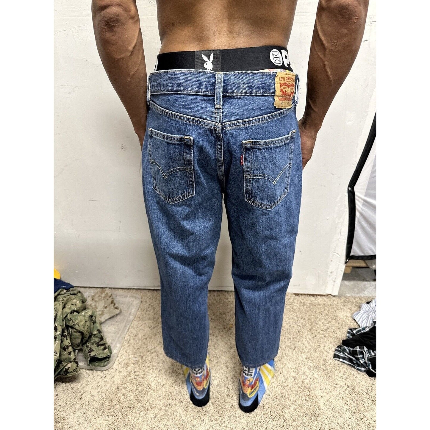 Men’s Levi’s 550 34 X 30 Blue Jeans