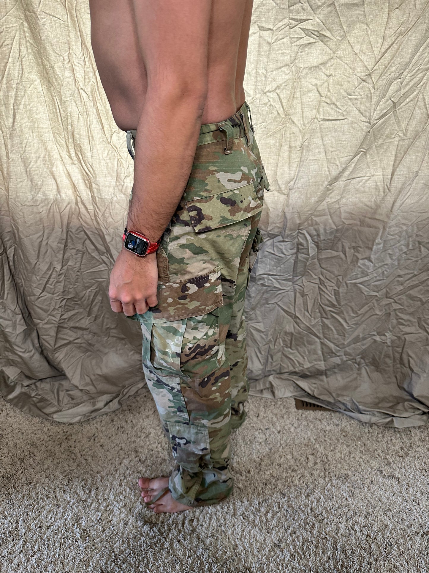 Men’s small regular ocp pants army Air Force space force 50% nylon 50% cotton