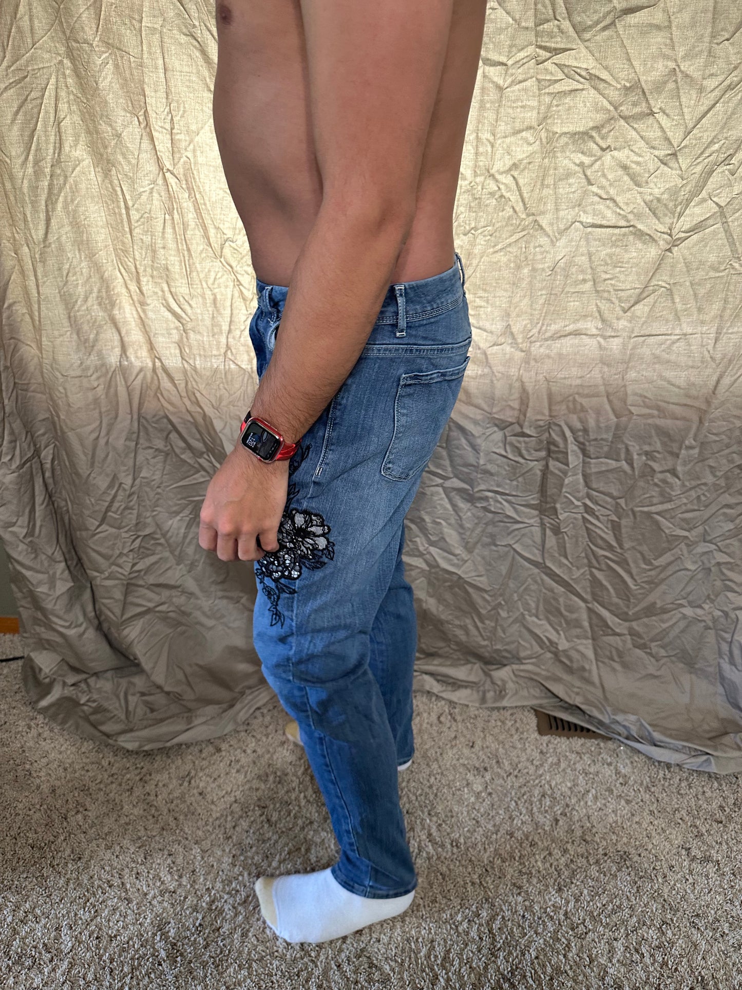 Women’s simply Vera Vera wang skinny 10 blue jeans