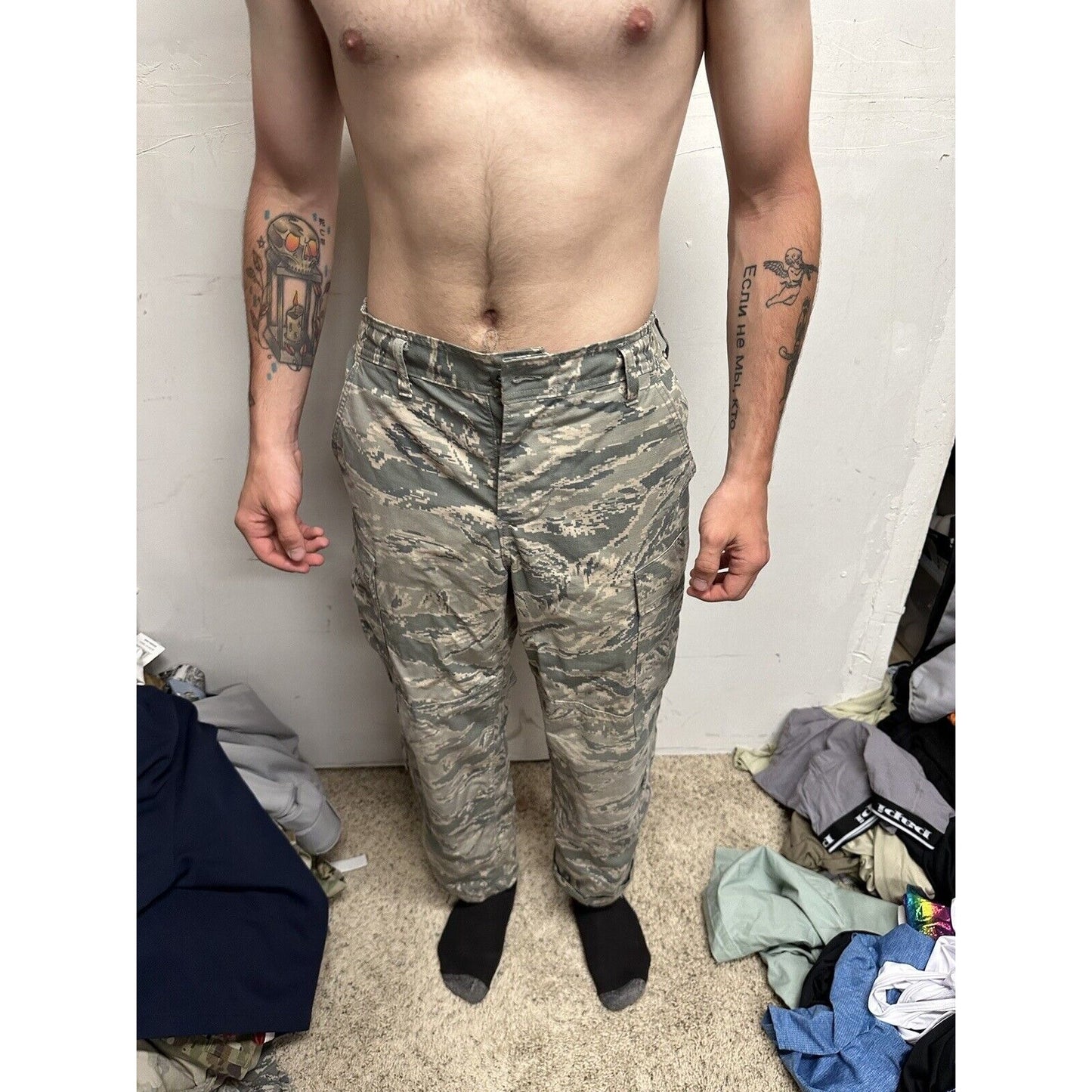 Men’s Abu Air Force Airman Battle Uniform Pants 30 XS Civil Air Patrol