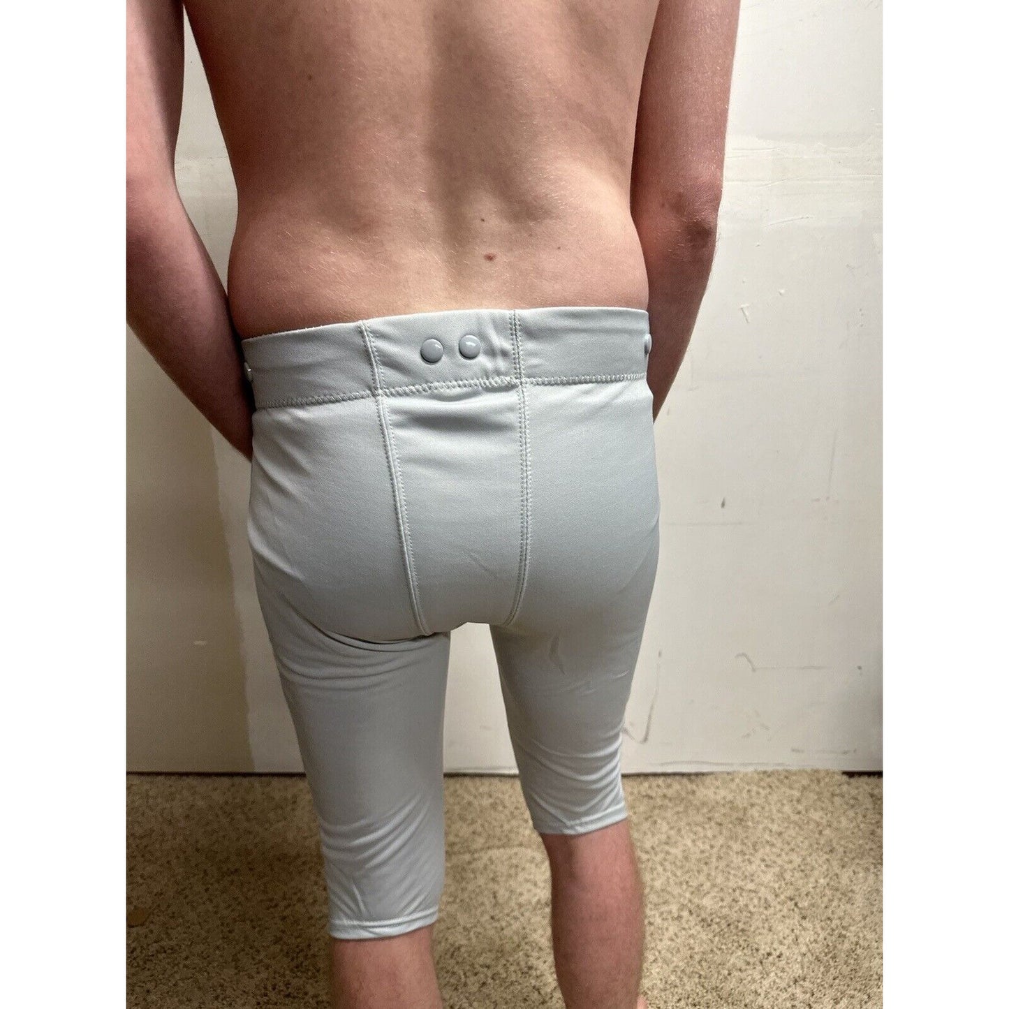 teen boys XXL russell athletic gray football pants