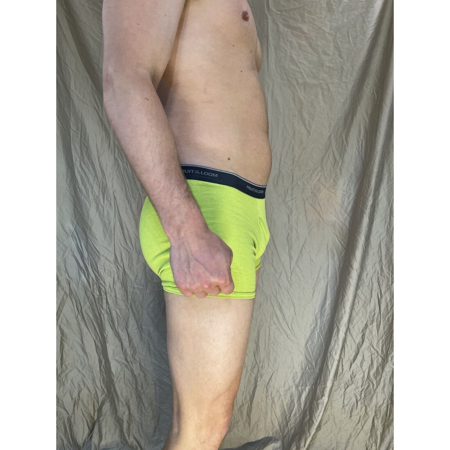 boy's large fruit of the loom boxer brief Yellow