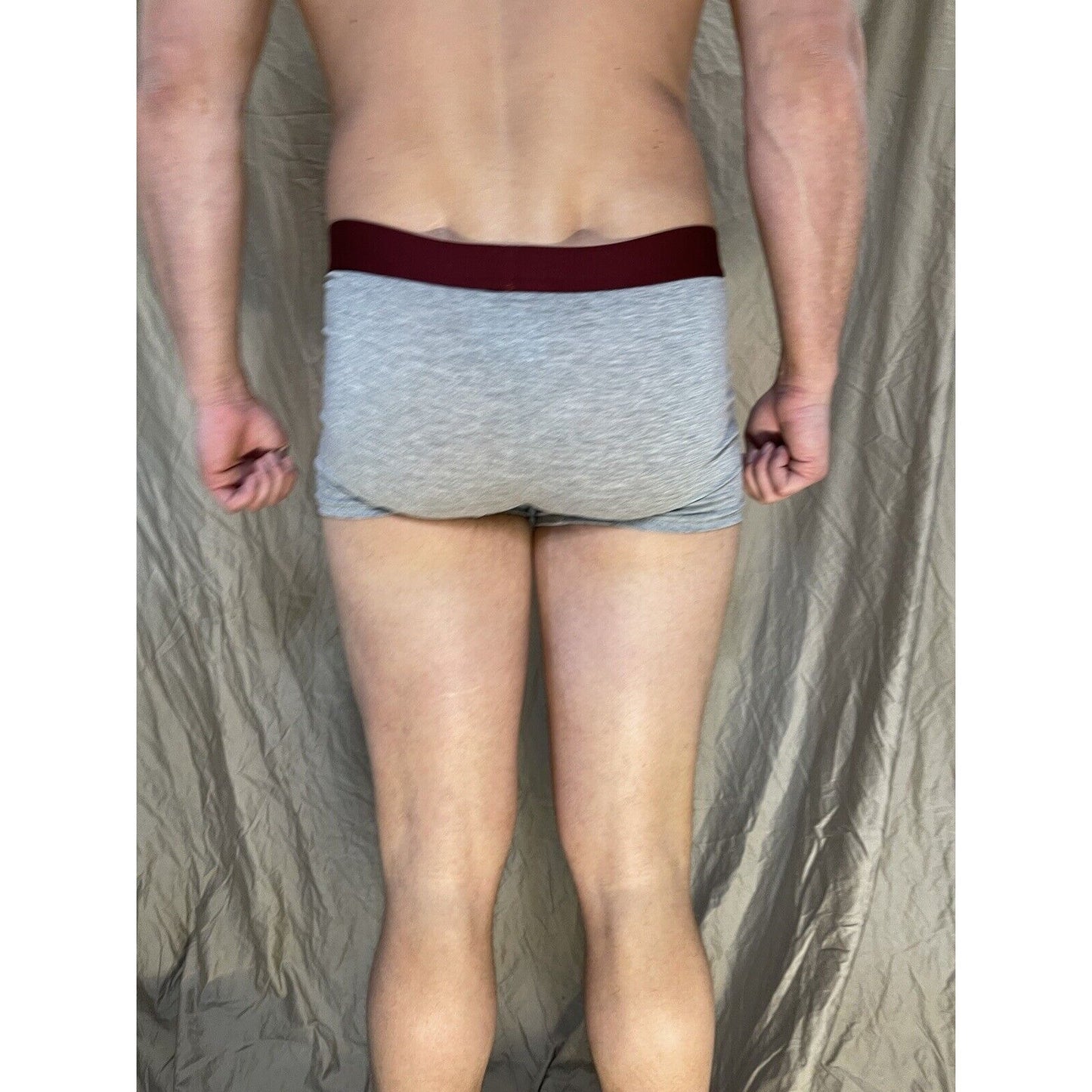 men's aero aeropostale Gray boxer brief