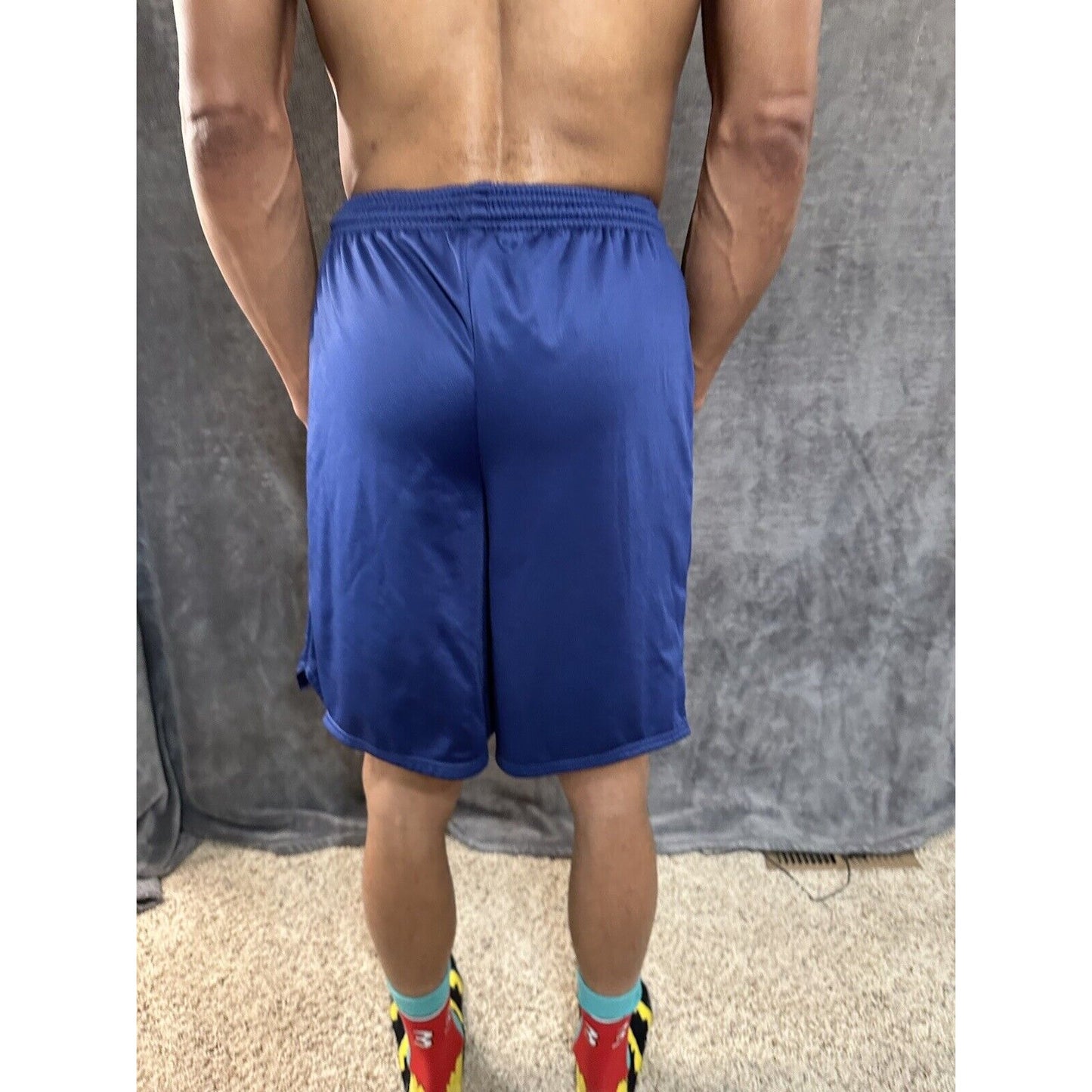 Men’s Cadet Air Force Academy PT Blue Workout Athletic Shorts Medium