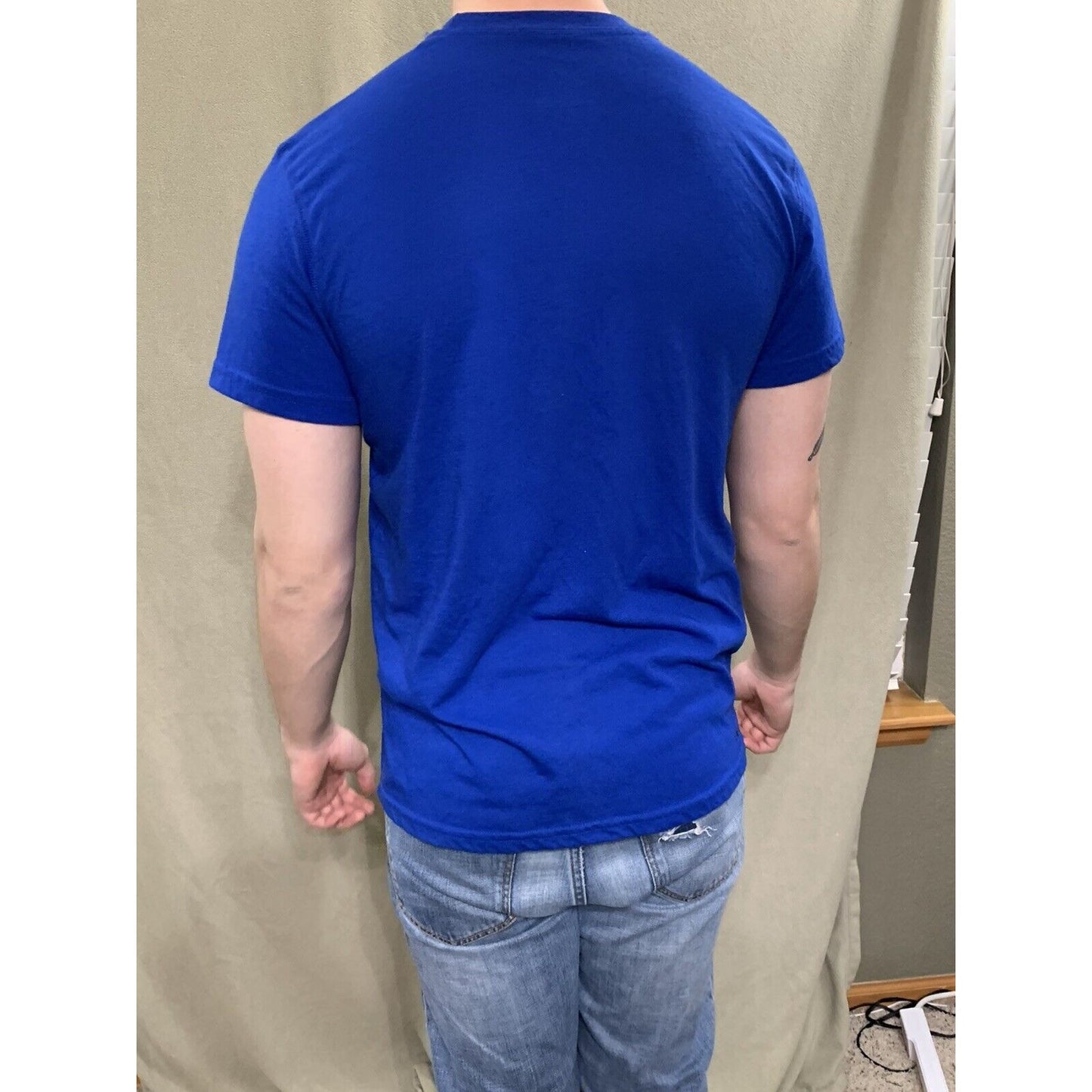 ADIDAS MEN'S ULTIMATE TEE SIZE M SHIRT BLUE