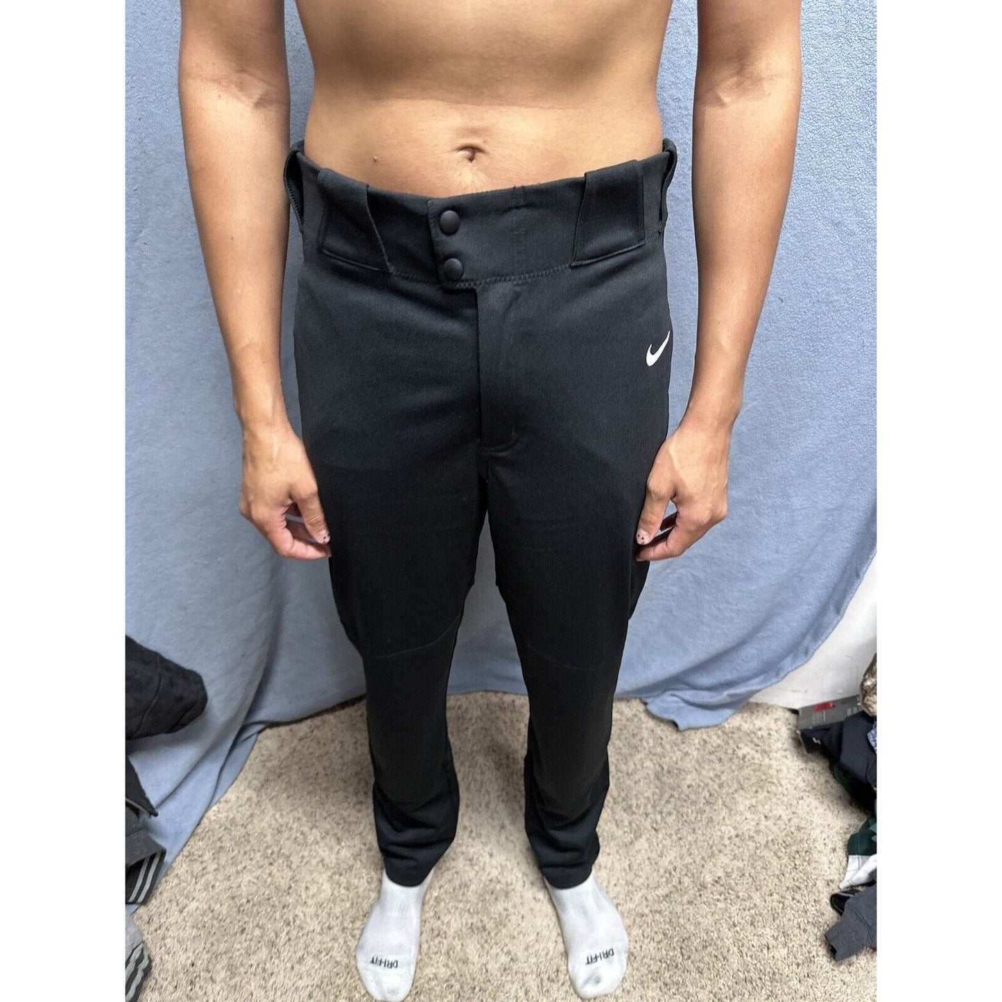 Men’s Black Team Nike Medium Baseball Pants