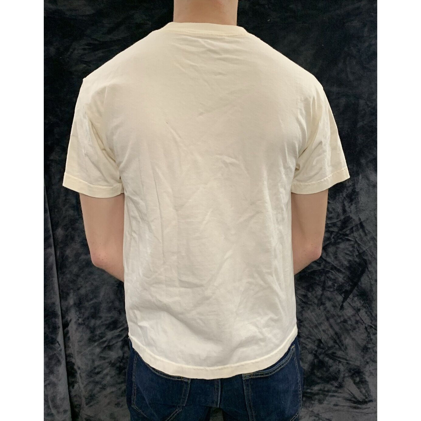 Game of Thrones Winter Is Coming House Stark Cream Men’s Medium Cotton Shirt