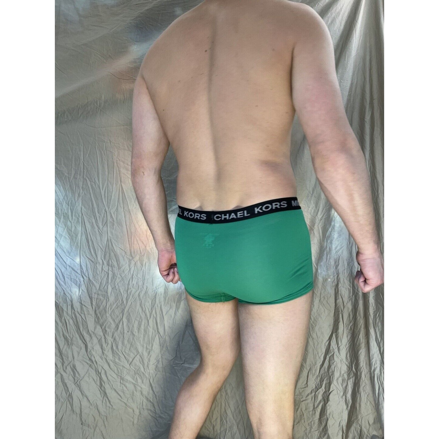 men's michael kors stretch factor pride boxer briefs Green Small