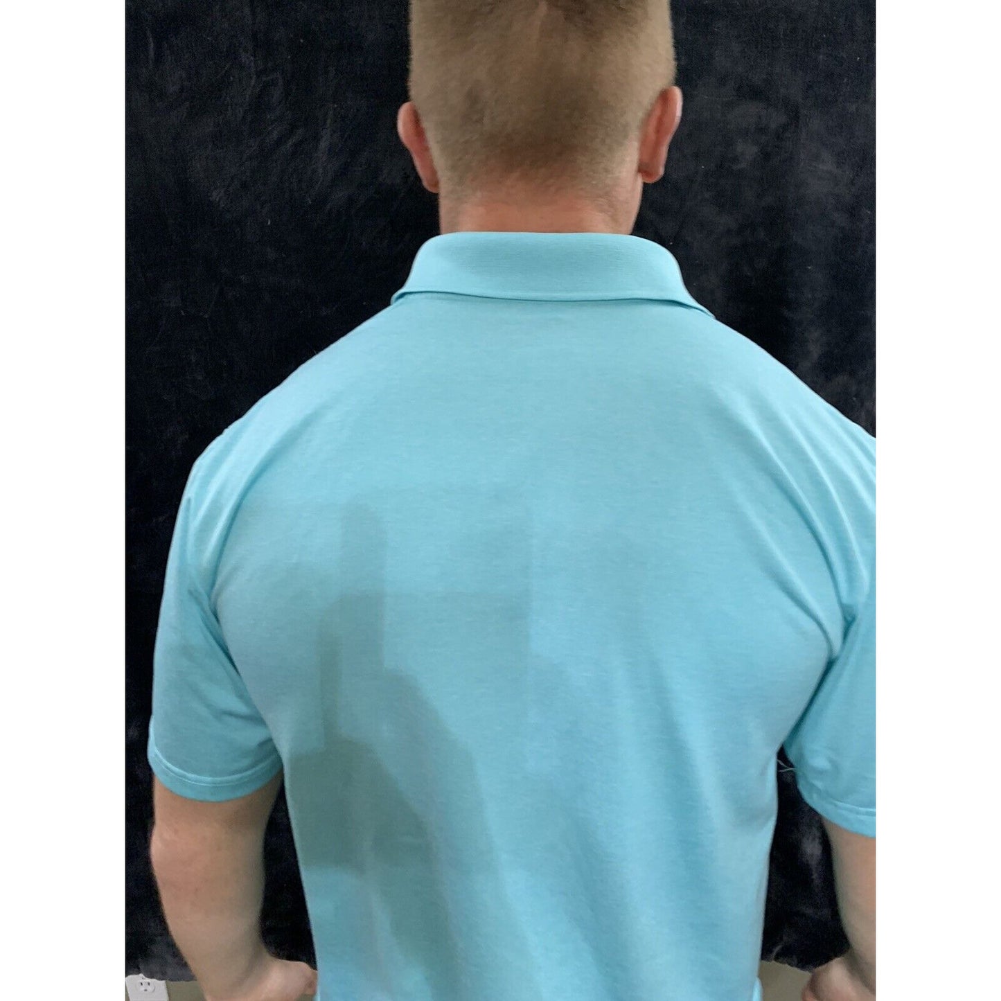 Men’s Grand Slam Performance Turquoise Polo size m