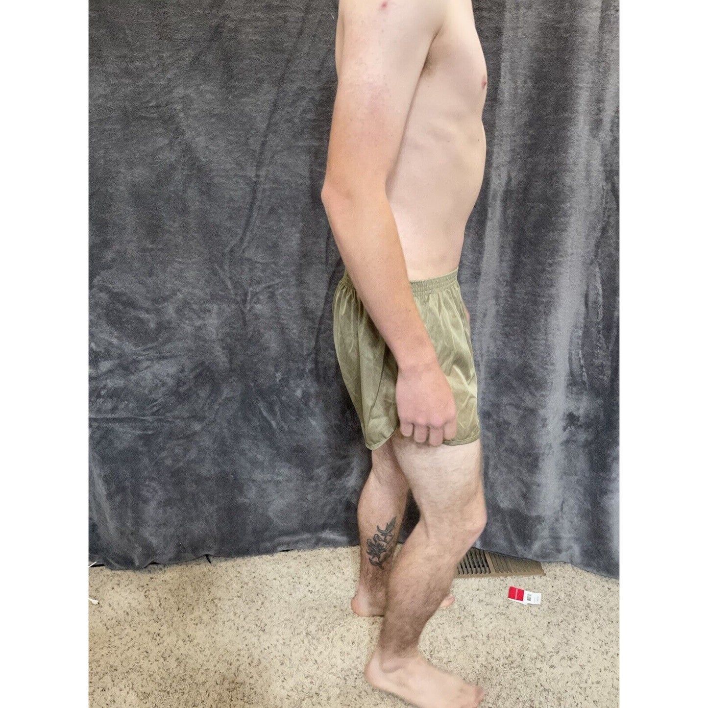 men's soffe ranger panties tan athletic Silkies shorts Large
