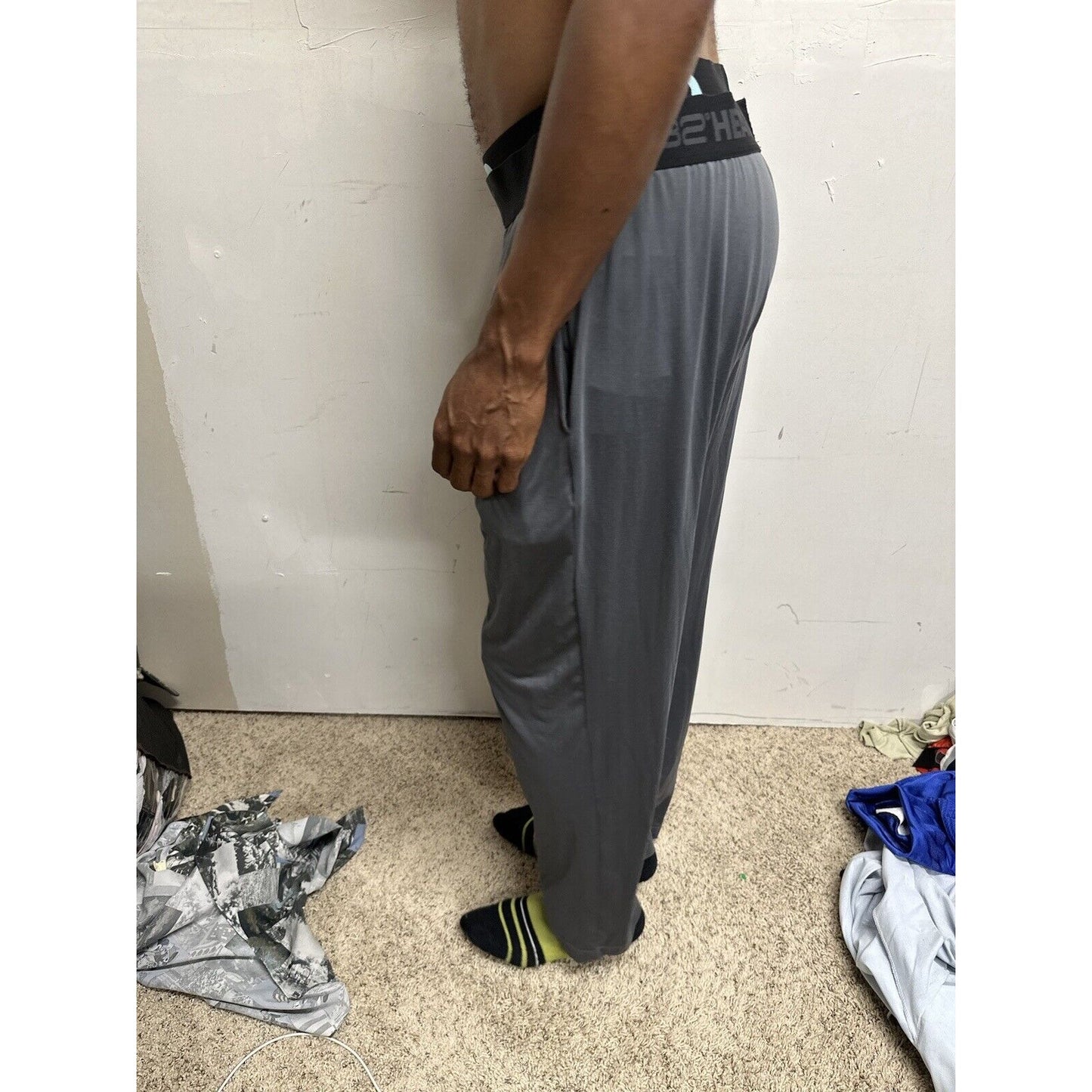 Men’s Large Gray 32 Degree Heat Sleepwear Lounge Pants