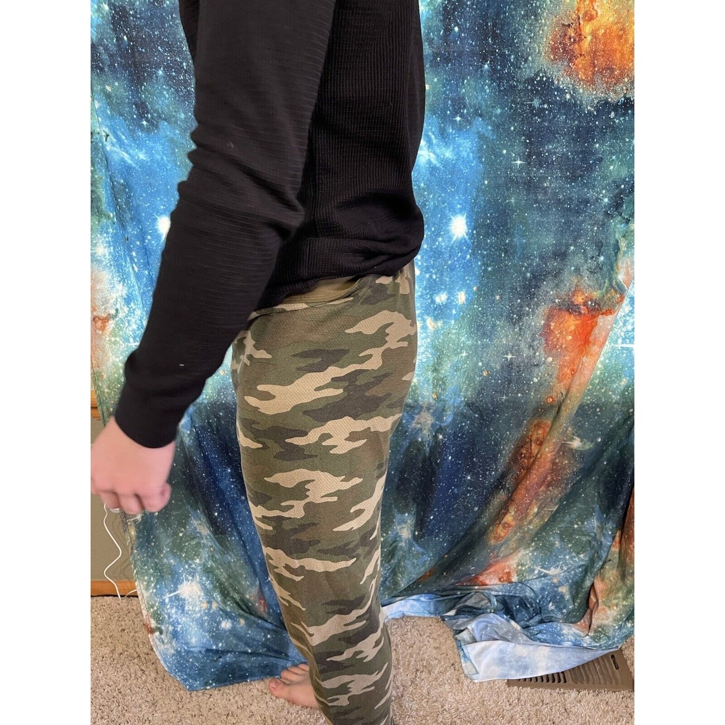 Men’s Large Camo Croft And Barrow sleepwear lounge thermals