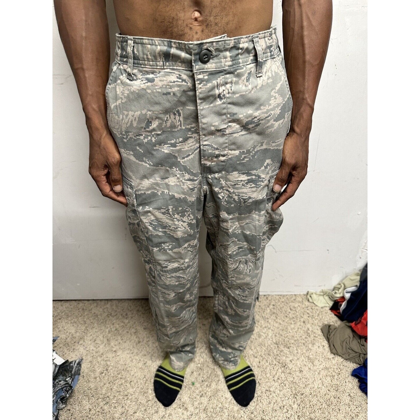 Men’s USAF Abu Airman Battle Uniform Pants Civil Air Patrol DSCP 32S