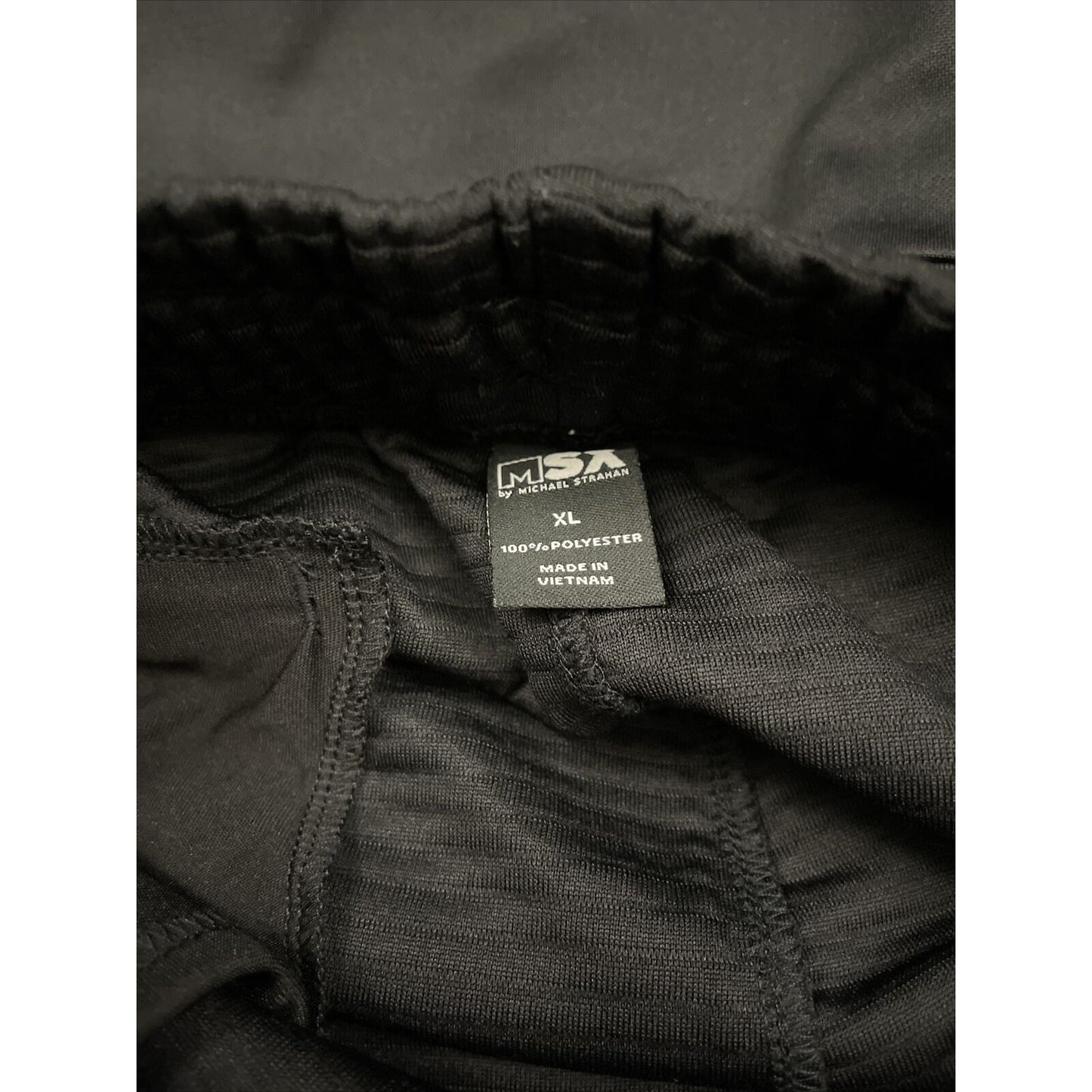 Michael Strahan Black Quick-Dri premium ultra fleece shorts