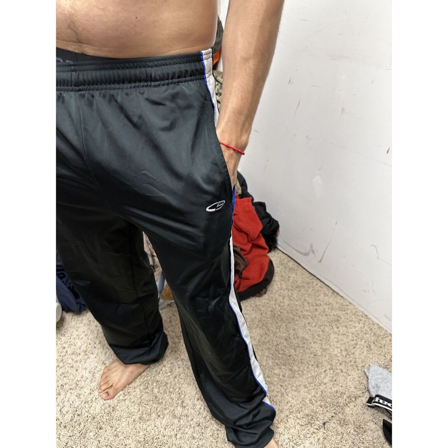 Men’s Champion Black Small Workout Pants Track Running Pants