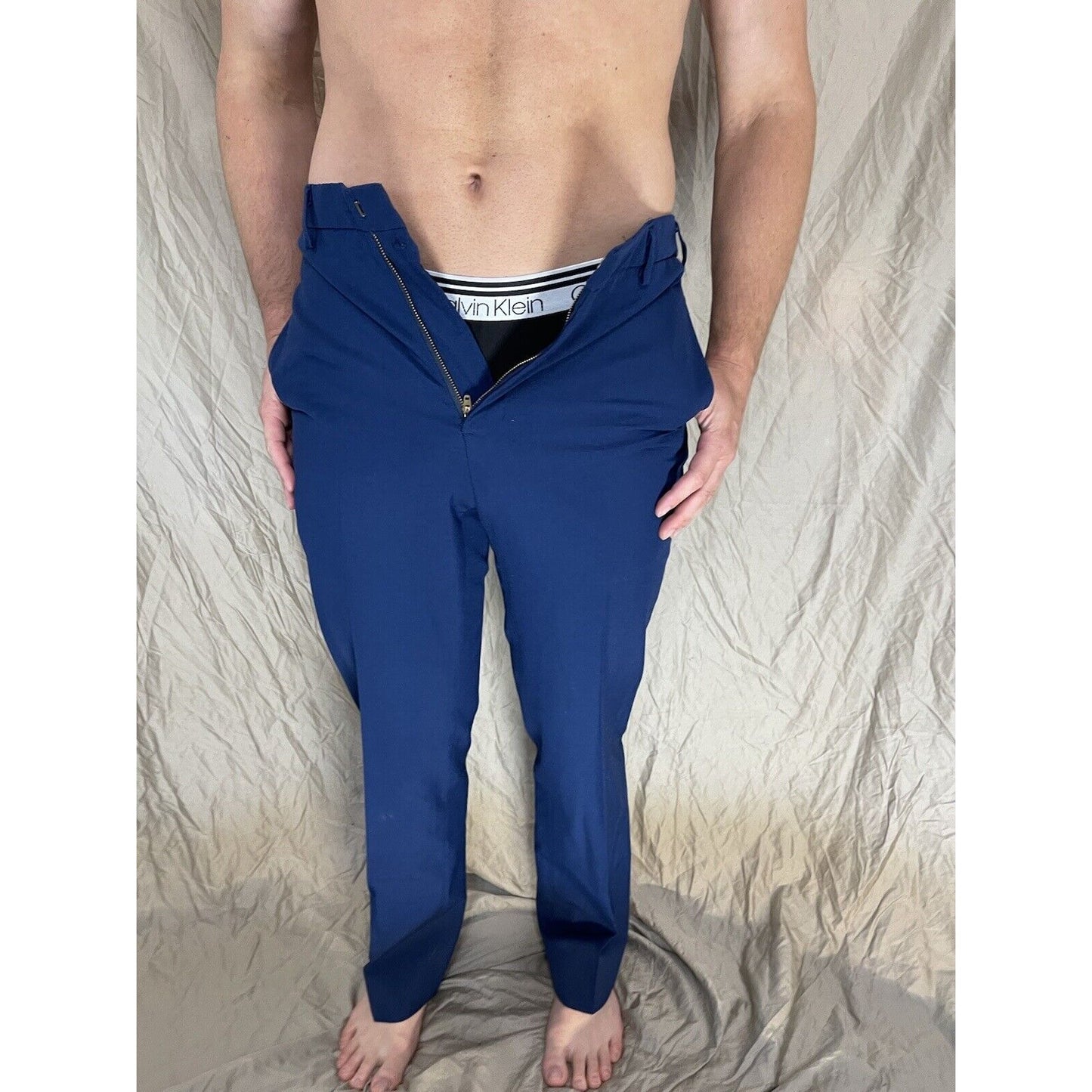 trouser cadet service 31L hanover uniform usafa pants blues air force