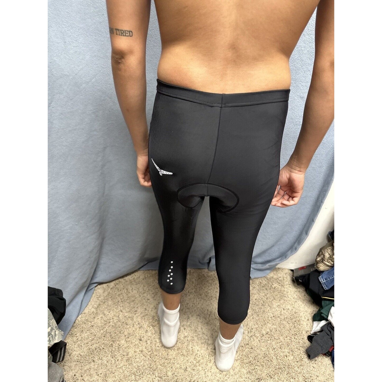 Men’s Black Briko Bicycle Pants Medium
