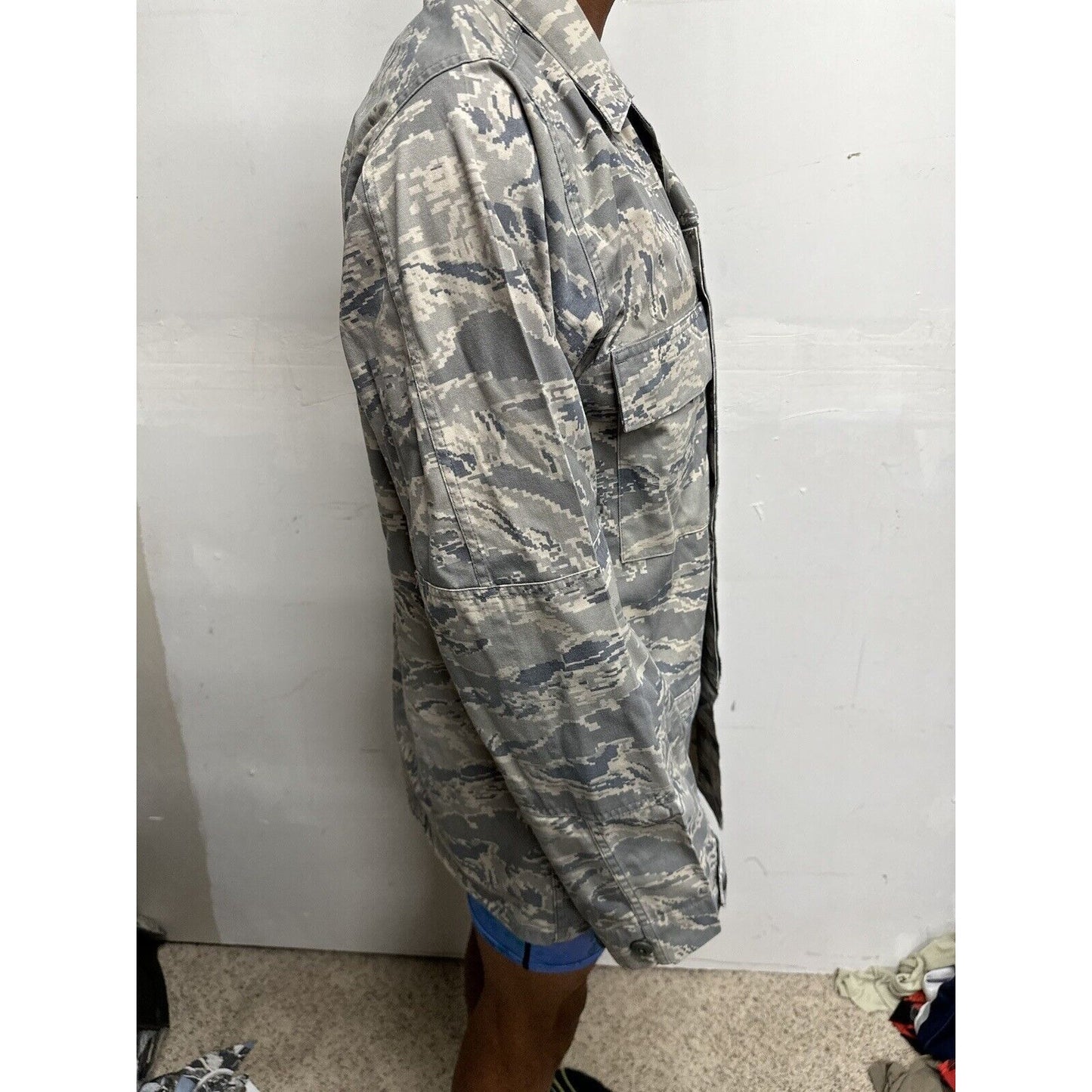 Men’s Civil Air Patrol USAF Abu Airman Battle Uniform Top Blouse Jacket 40XL