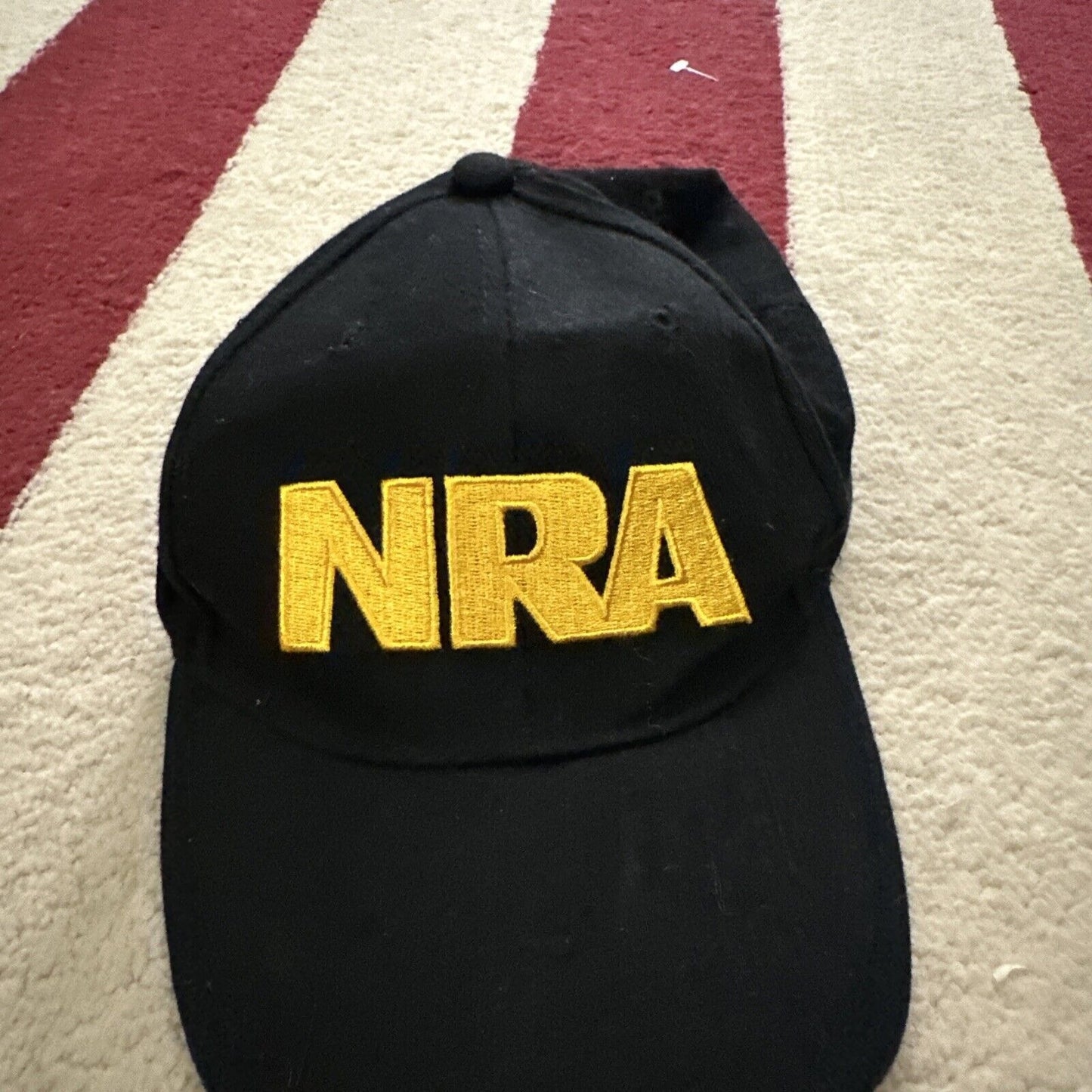 Men’s Black NRA National Rifle Association Baseball Cap Hat