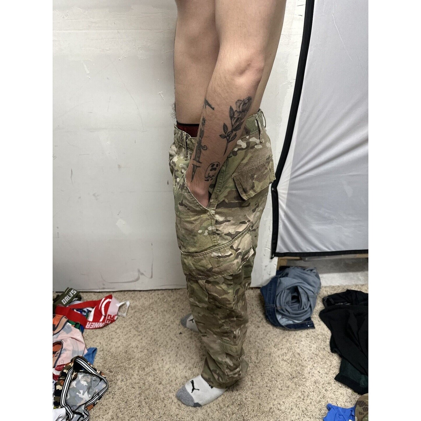 Men’s Army Air Force Ocp Pants Trousers Flame Resistant Medium Regular