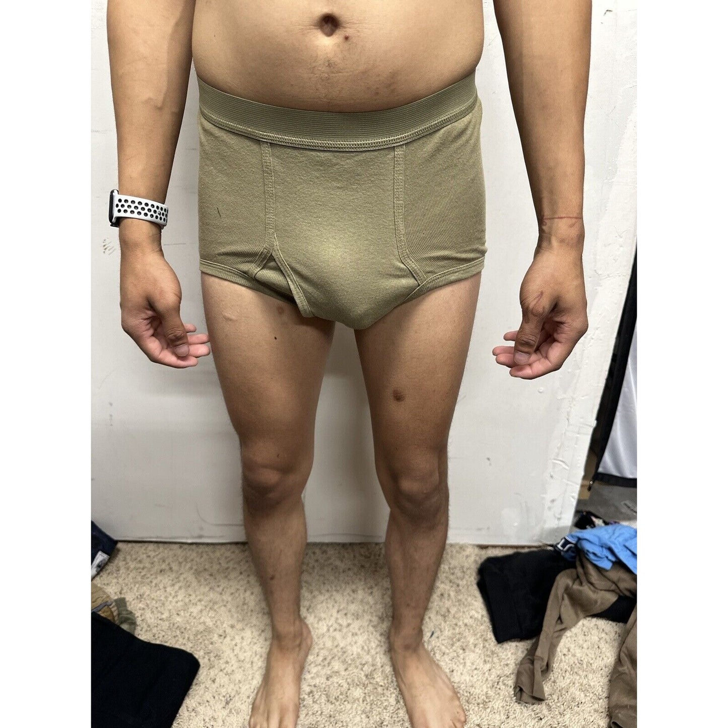 Men’s Military Issued Army Tan Briefs Multiple Sizes And Brands