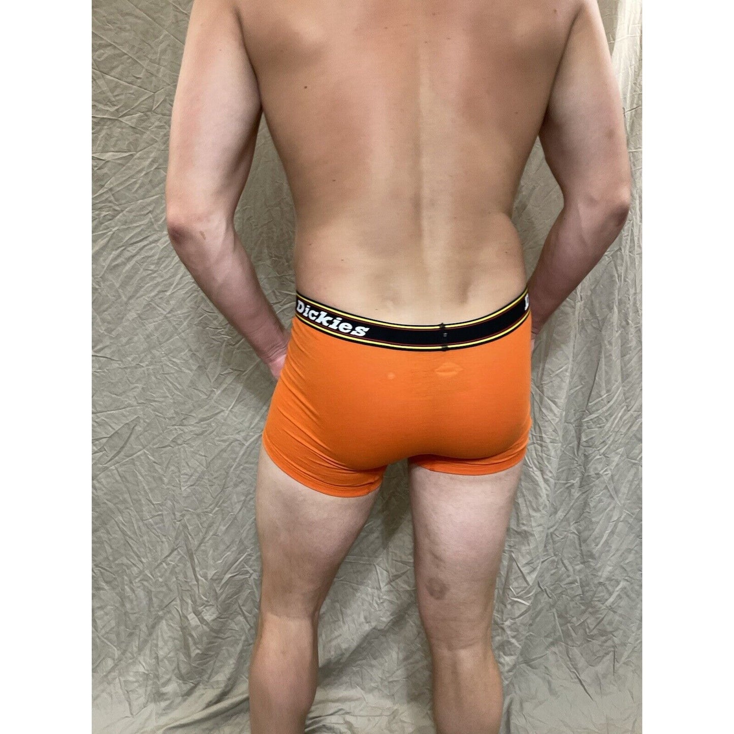 men's dickies Orange boxer briefs size large