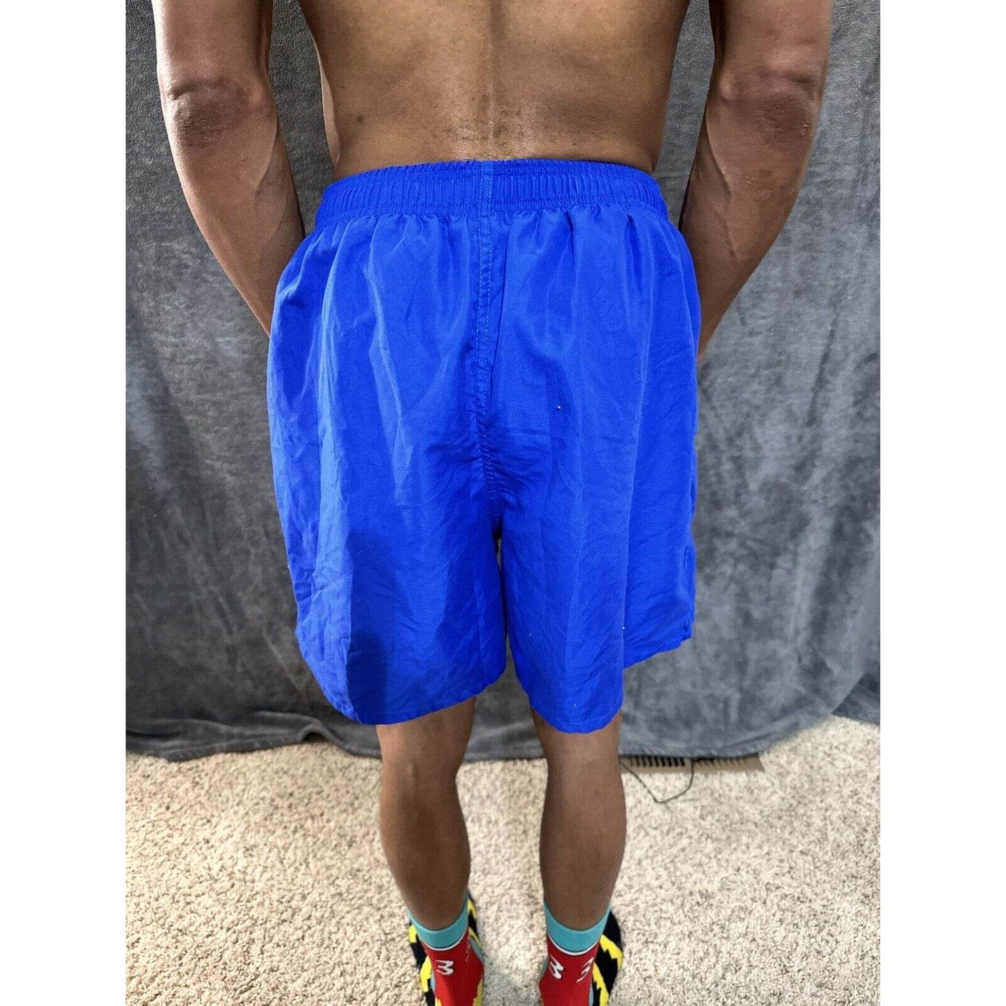Men’s Blue Large USAFA Cadet Dolfin Swim Trunks Issued Air Force Academy
