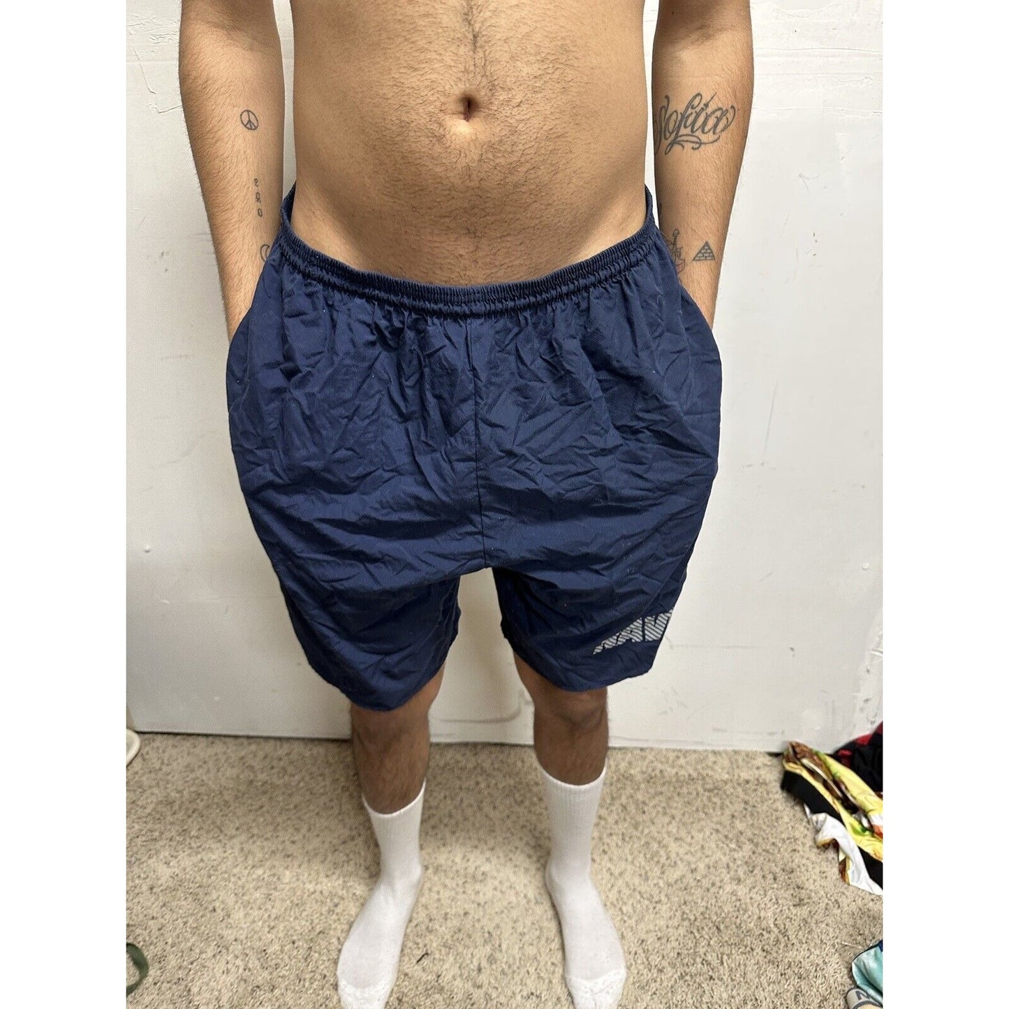 Men’s Navy XL Pt Uniform Shorts XL Physical Fitness Soffe