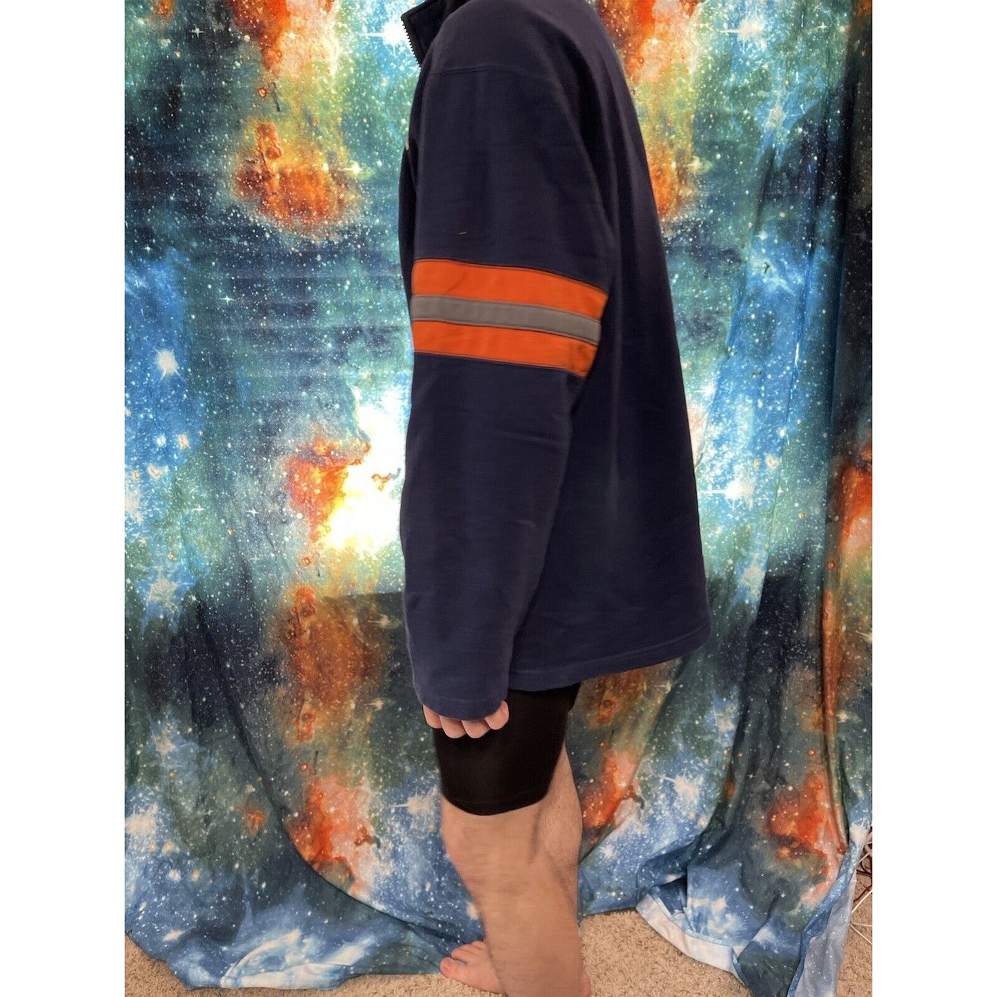 Men's NFL team apparel denver broncos pull over medium