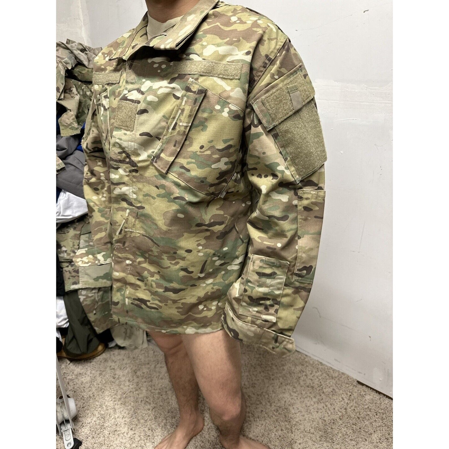 Men’s Army USAF USSF Multicam OCP Propper Large Regular Blouse Top Uniform