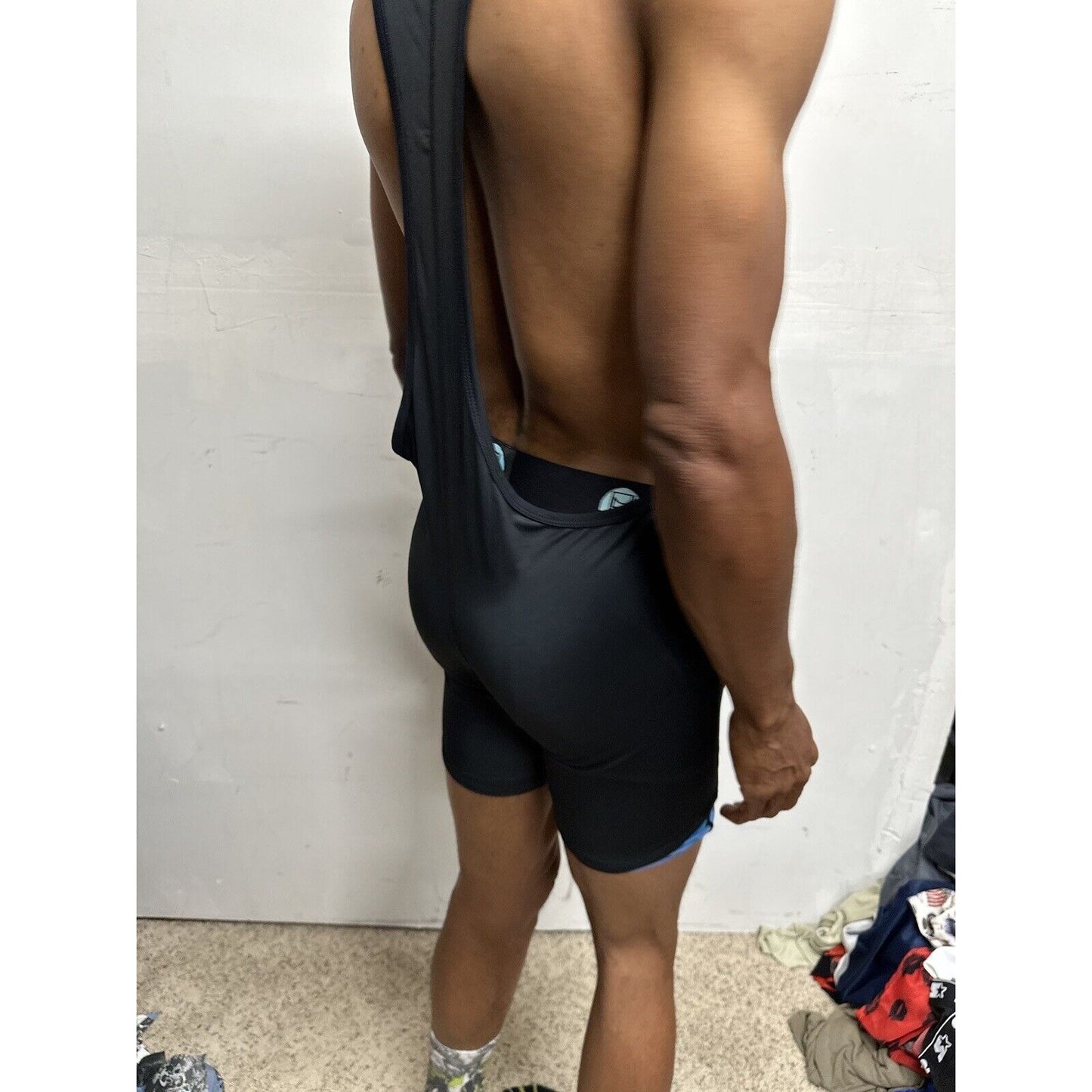 Men’s Tauwell XL Black Wrestling Singlet