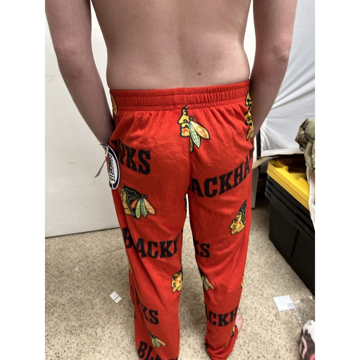 men’s concept sport sleepwear nhl medium blackhawks