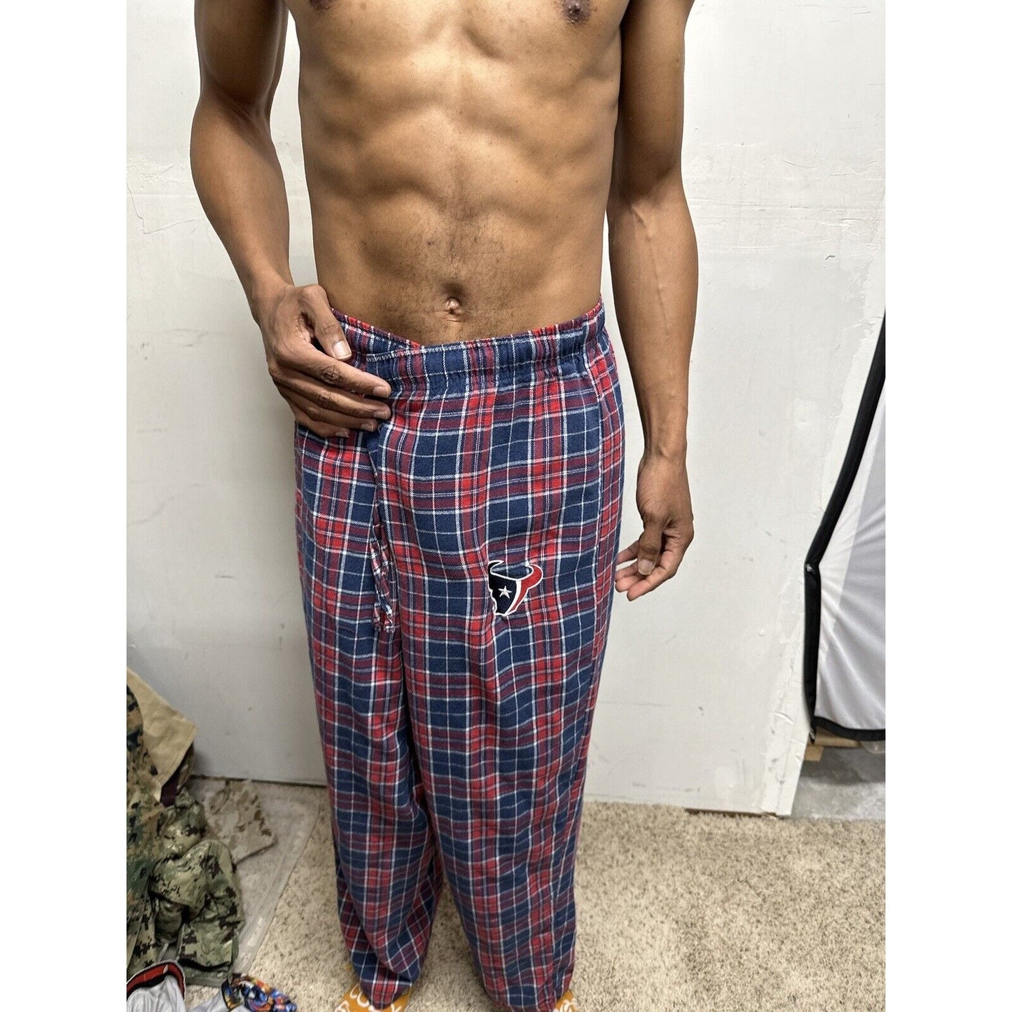 Men’s Team NFL Texans Football Lounge Pants XL Pajama Bottoms