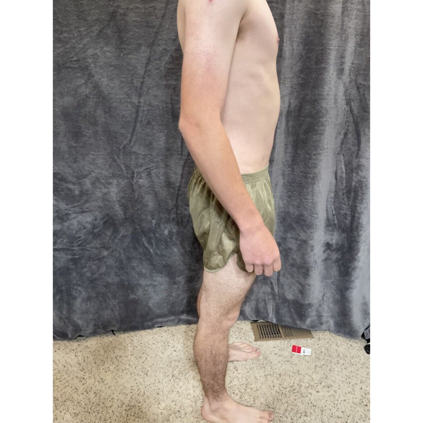 men's soffe ranger panties tan athletic Silkies shorts Medium